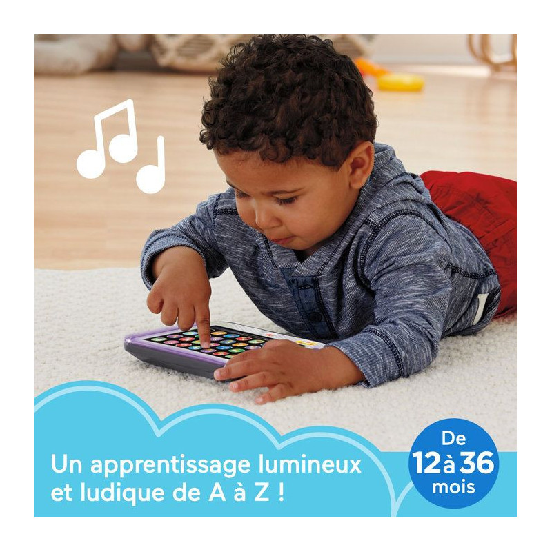 Fisher-Price-My Laugh and Learn Tablet-Musical tablet in French HXB67