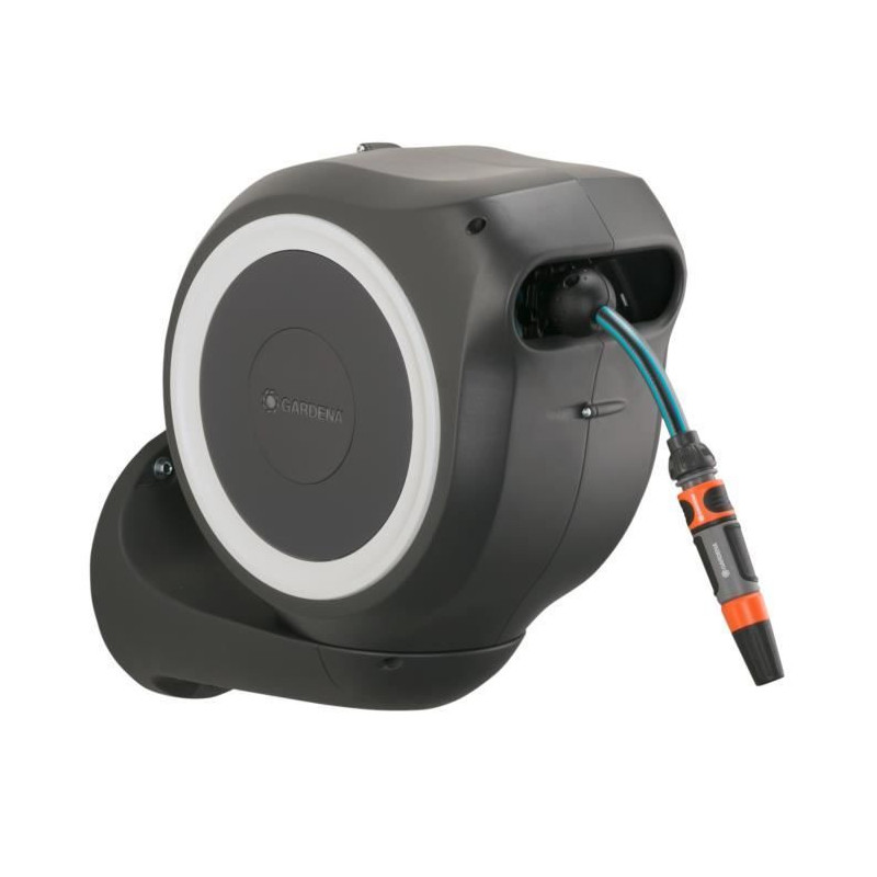 GARDENA RollUp S 15 m wall-mounted automatic hose reel
