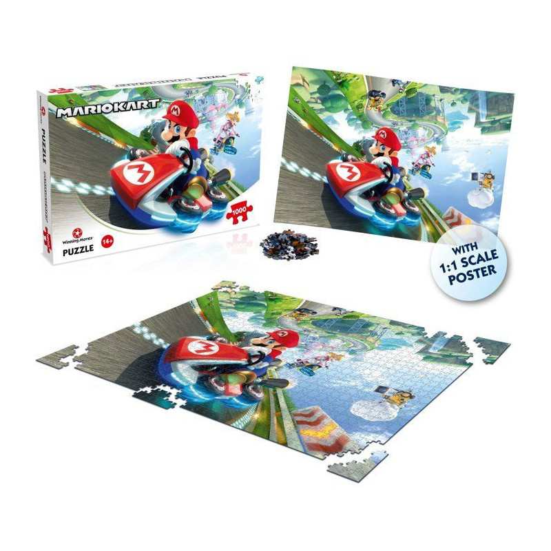PUZZLE - Mario Kart - Funracer - 1000 pieces
