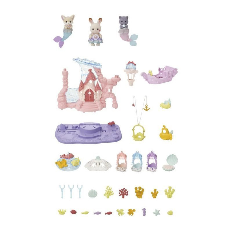 Miniature figurines - SYLVANIAN FAMILIES - 5701 - The castle of the me