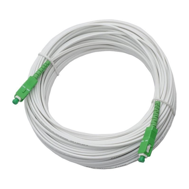 Fiber optic cable for Livebox, SFR box and Bbox 20m00