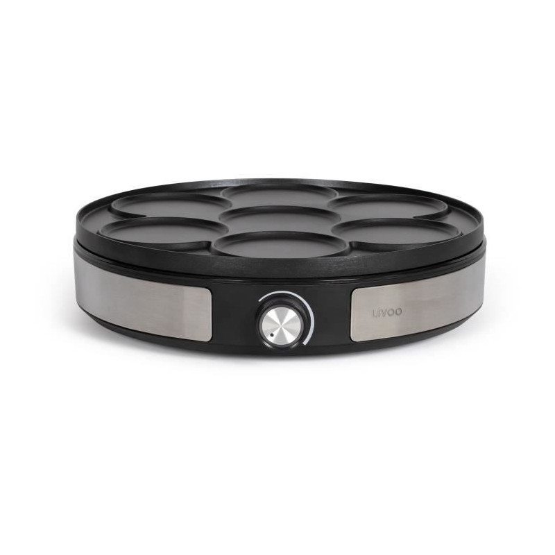 Reversible crepe maker - LIVOO - DOP247 - 1500W - Reversible plate: 1