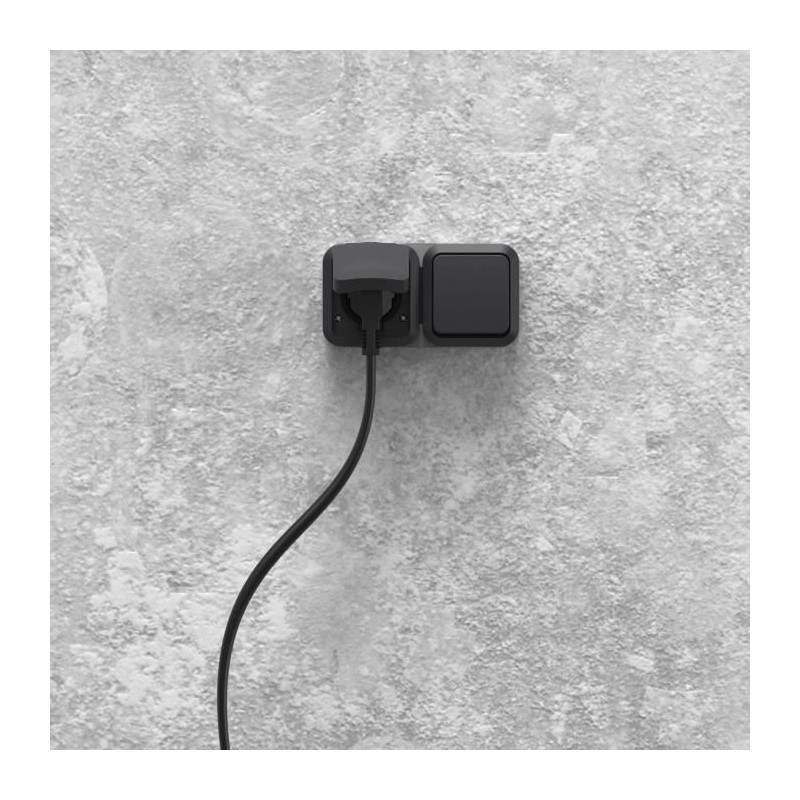 Double socket - QUARX - Aqua Pro - Outdoor, vertical, IP55, 250V, 16A