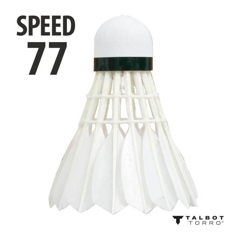 Badminton shuttlecocks - SCHILDKRÖT - Ball HIT 750 TRAINING Speed 77