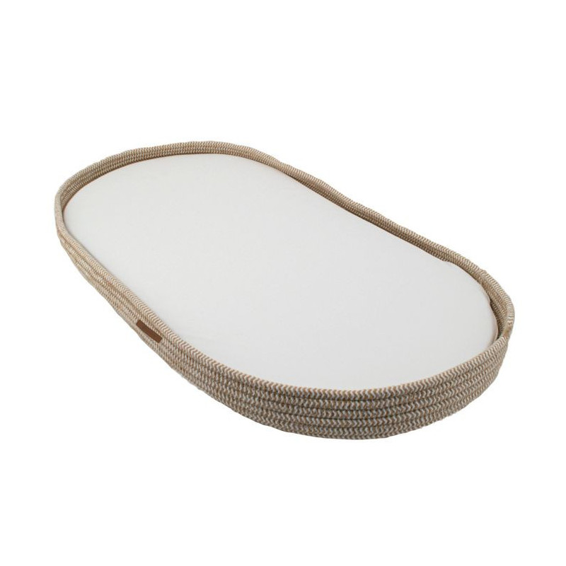 Braided changing mat - DOMIVA - Honey Moon - Braided cotton