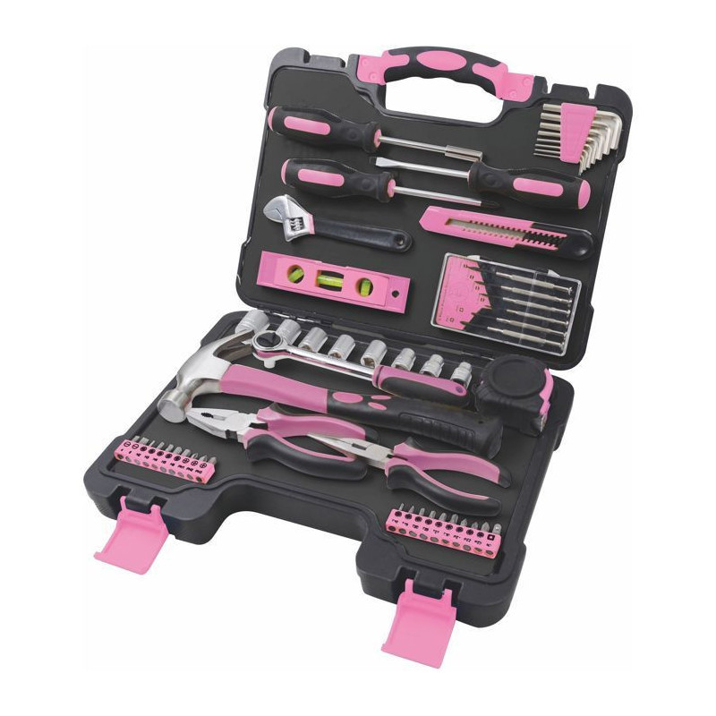 Tool Set - FIELDMANN - FDG 5010-53R - 53 pieces - Pink color - Women's