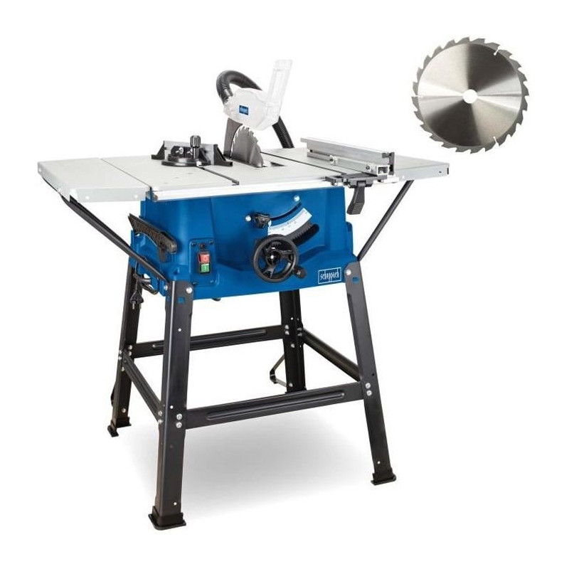 Circular saw on table SCHEPPACH HS100S (250 mm 2000 W) + 2nd blade