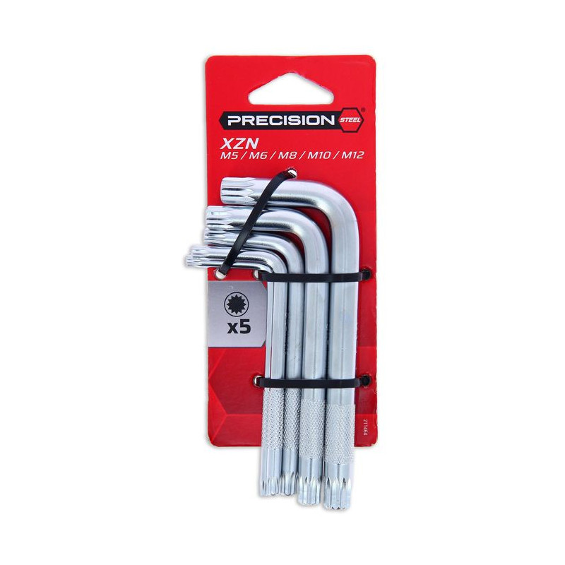 PRECISION-STEEL 5 keys XZN 5 to 12
