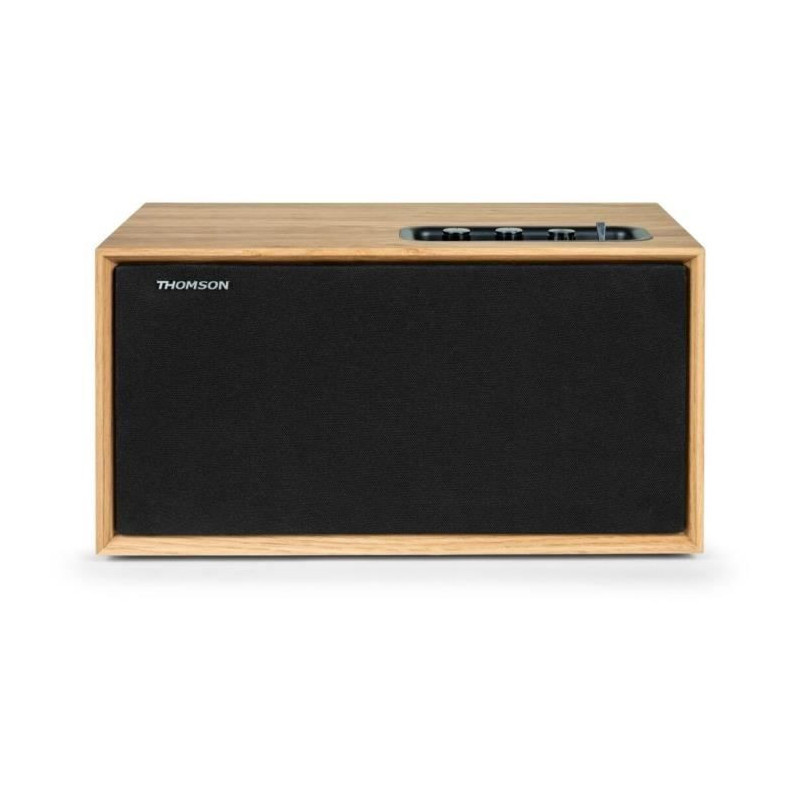 Wooden residential speaker - THOMSON - WS502 - Bluetooth 5.0, 100W, RC