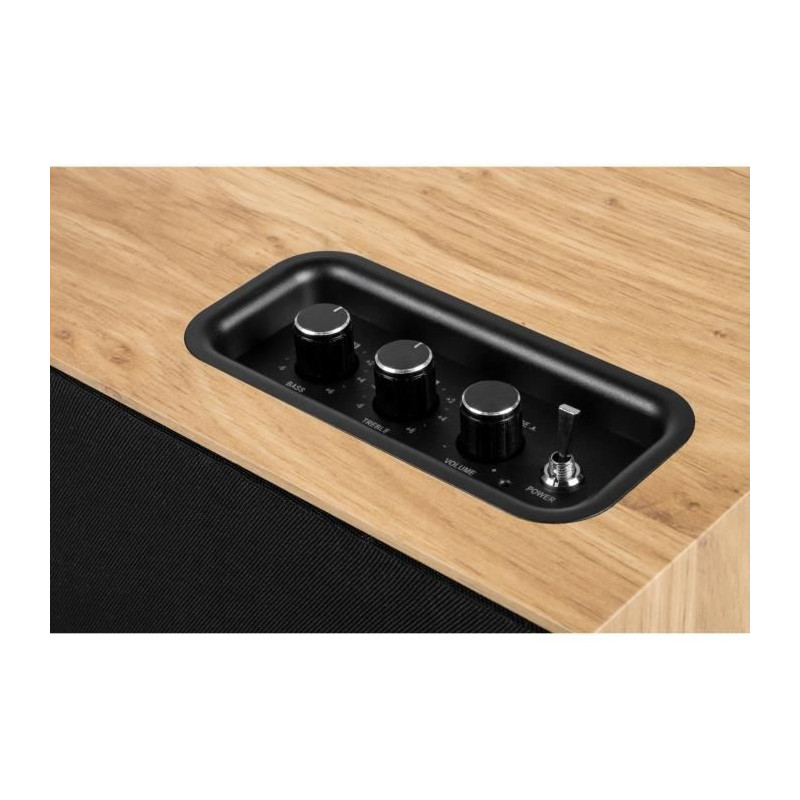 Wooden residential speaker - THOMSON - WS502 - Bluetooth 5.0, 100W, RC
