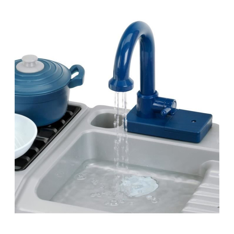 Sink Toy - KLEIN - Miele Kitchen Sink with Working Faucet and Accessor