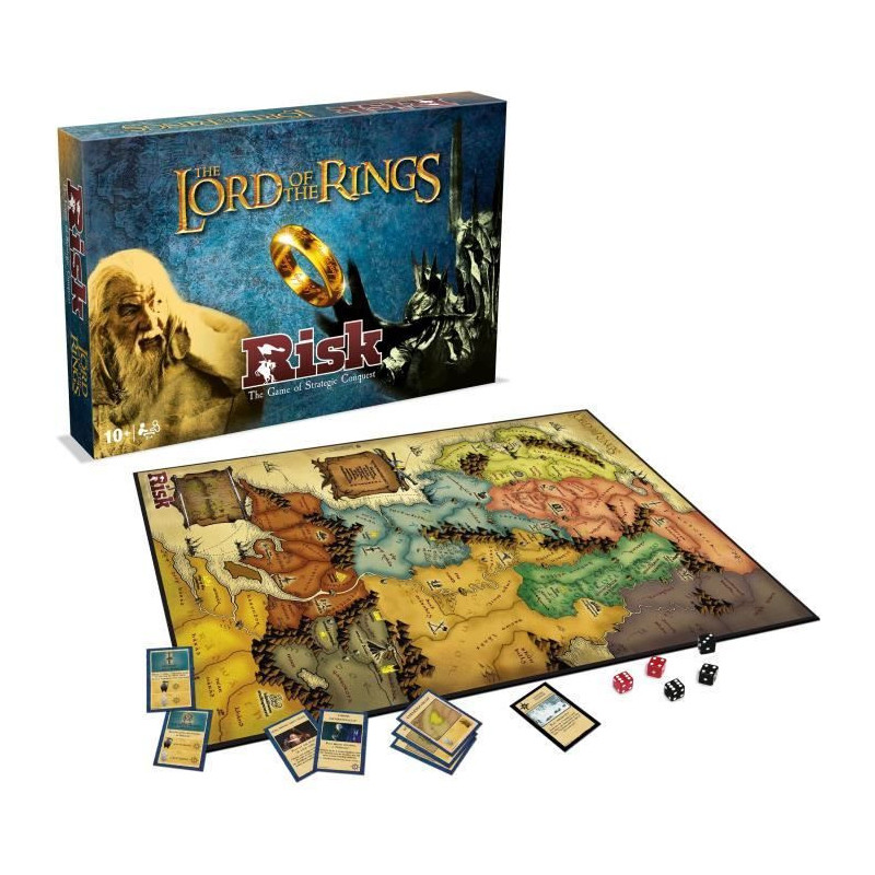 Risk The Lord of the Rings - Conquest of the territories in Middle-ear