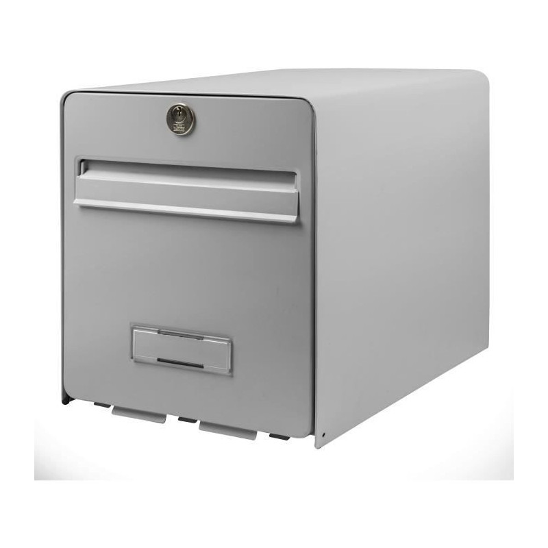 BURG WACHTER Favor box in galvanized steel - 2 doors - Gray