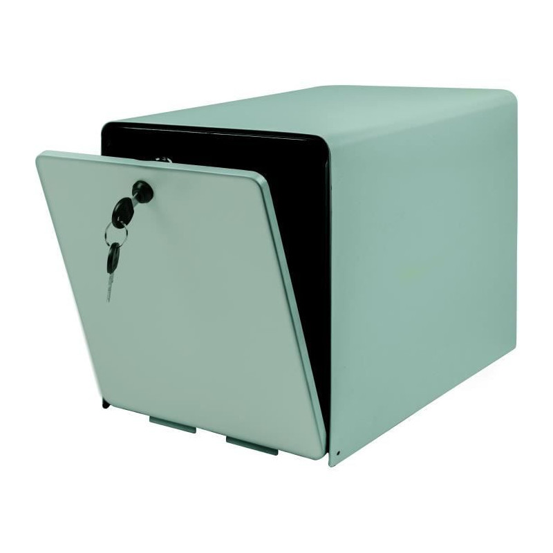BURG WACHTER Favor box in galvanized steel - 2 doors - Gray