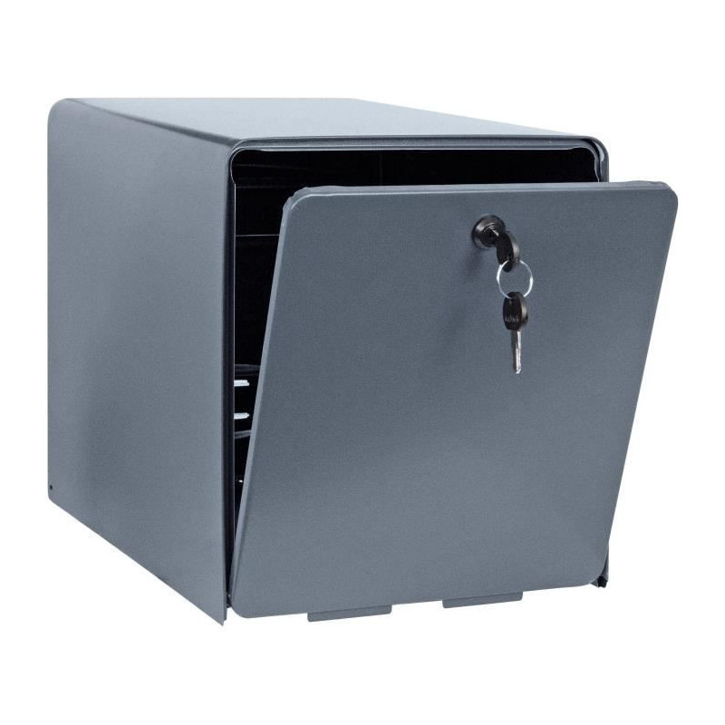Box Burg Wachter Balthazar 2 doors - On foot - Galvanized steel - Tota