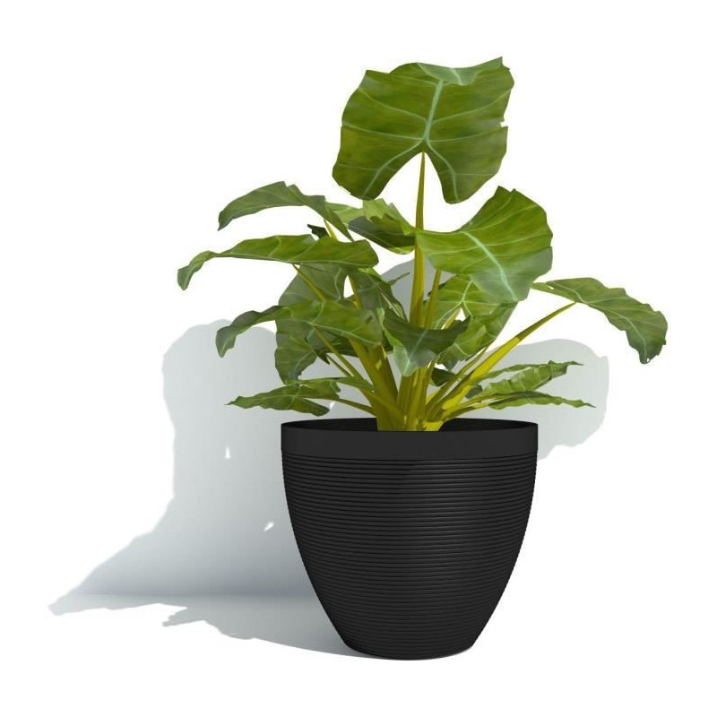 Flowerpot - GARDEN ID - Green Care Impact Black-Anth - 40 x 31 cm - 10
