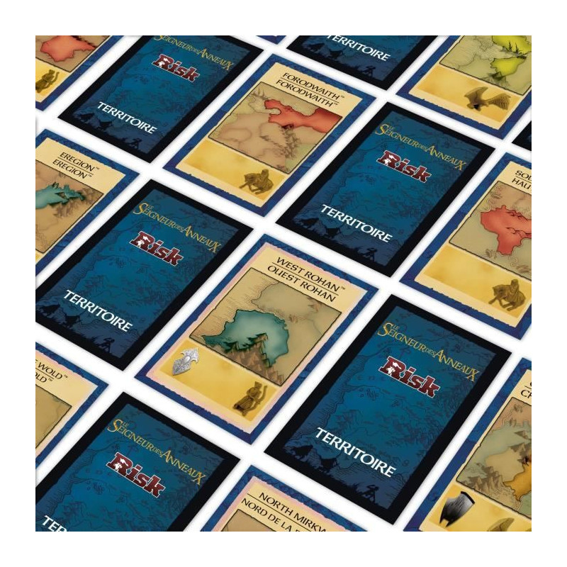 Risk The Lord of the Rings - Conquest of the territories in Middle-ear
