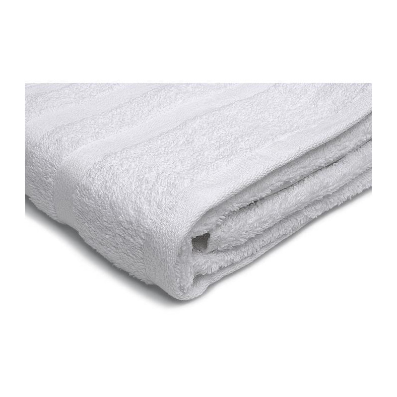Set of 2 towels - LOVELY HOME - 2 Shower sheets 70 x 140 cm - White