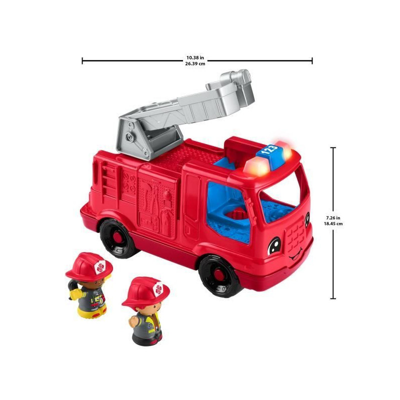 Fisher-Price-Little People-Fire Truck Multilingual Version HYR88
