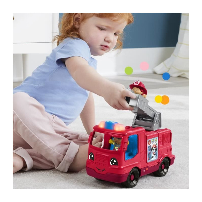 Fisher-Price-Little People-Fire Truck Multilingual Version HYR88