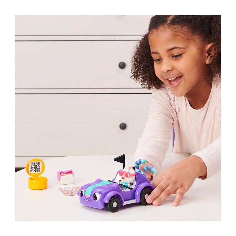 Chabriolette - Gabby and the Magic House - Vehicle and cat figurine wi