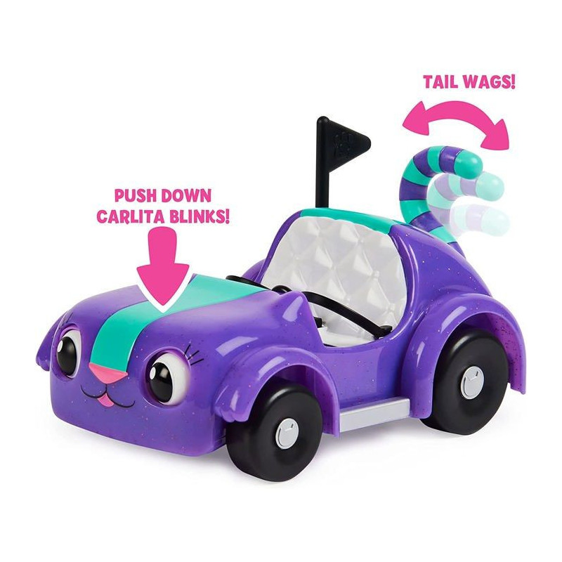 Chabriolette - Gabby and the Magic House - Vehicle and cat figurine wi