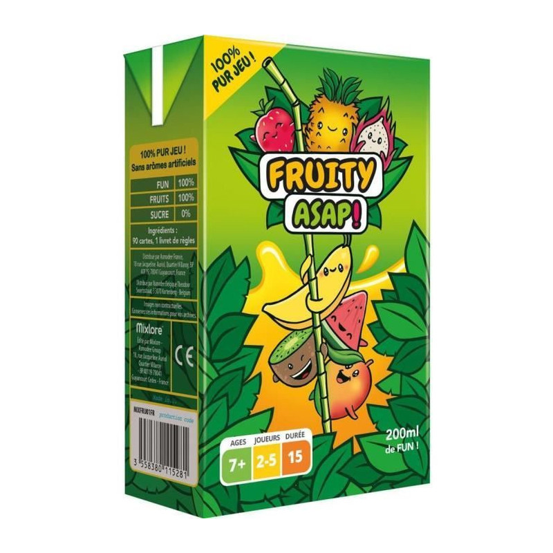 Fruity Asap - Asmodee - Speed game - 7 year olds