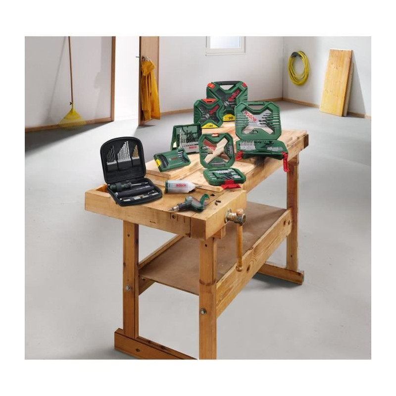 Mixed Set Drilling - Bosch screwing - X -Line Classic Box of forests a