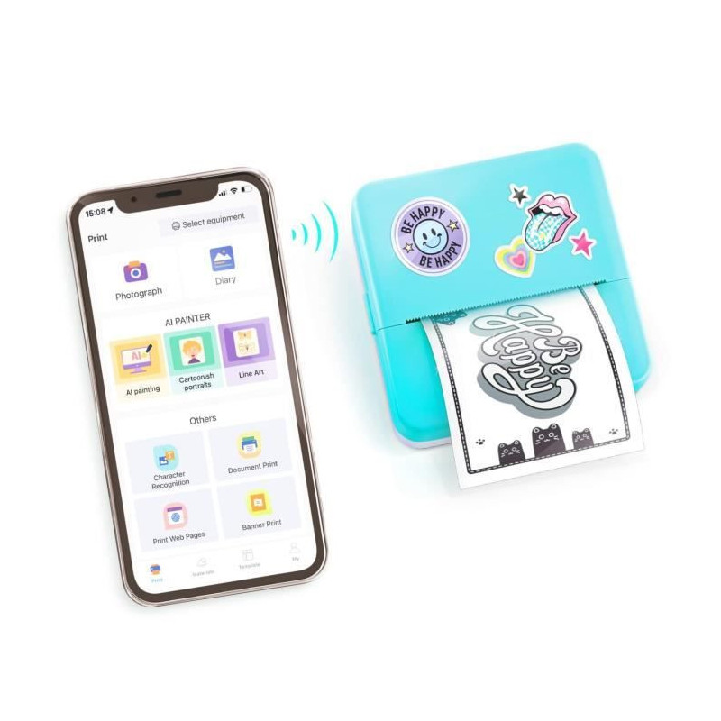 Canal Toys - Photo Creator Pocket Instant Printer - Thermal and econom