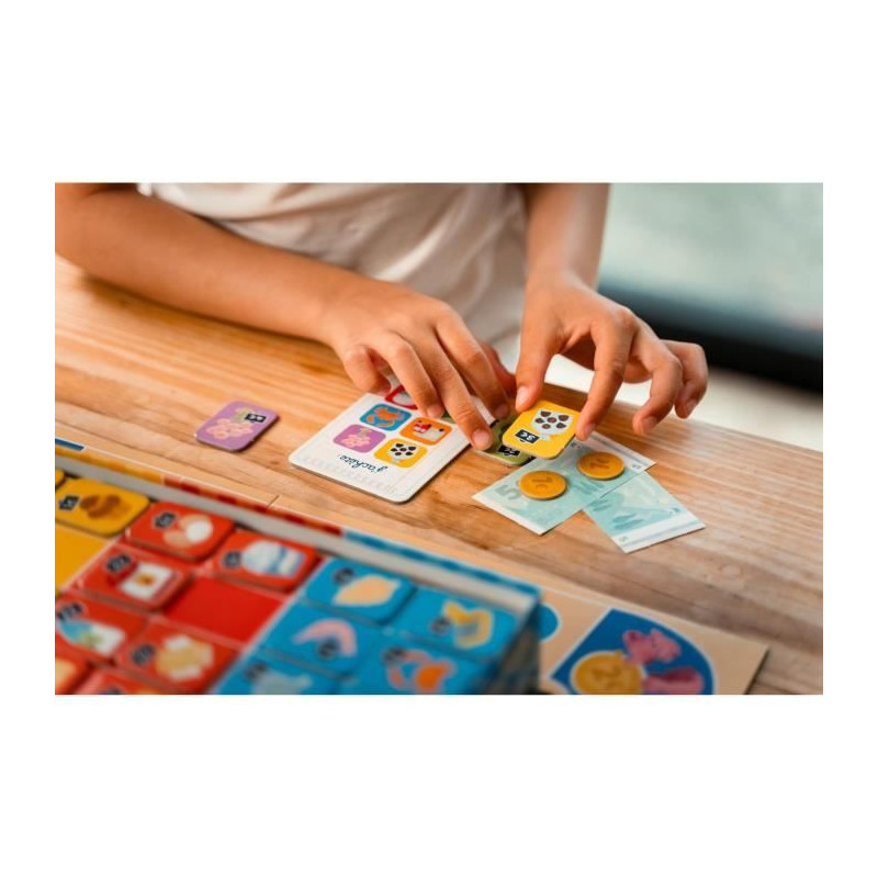 Board game - NATHAN - I buy - Shopping game with 6 shops, 15€ to spe