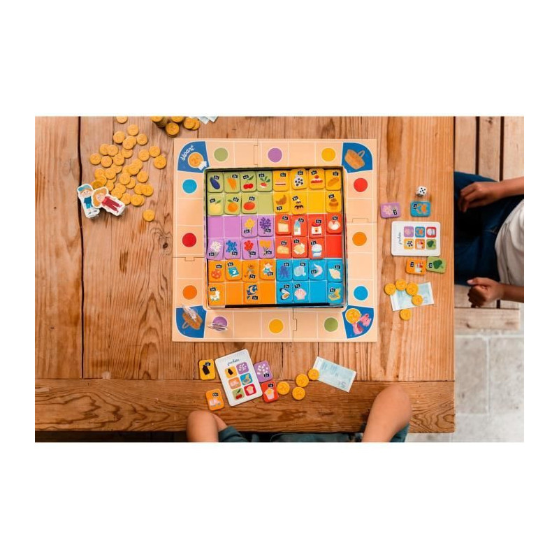 Board game - NATHAN - I buy - Shopping game with 6 shops, 15€ to spe