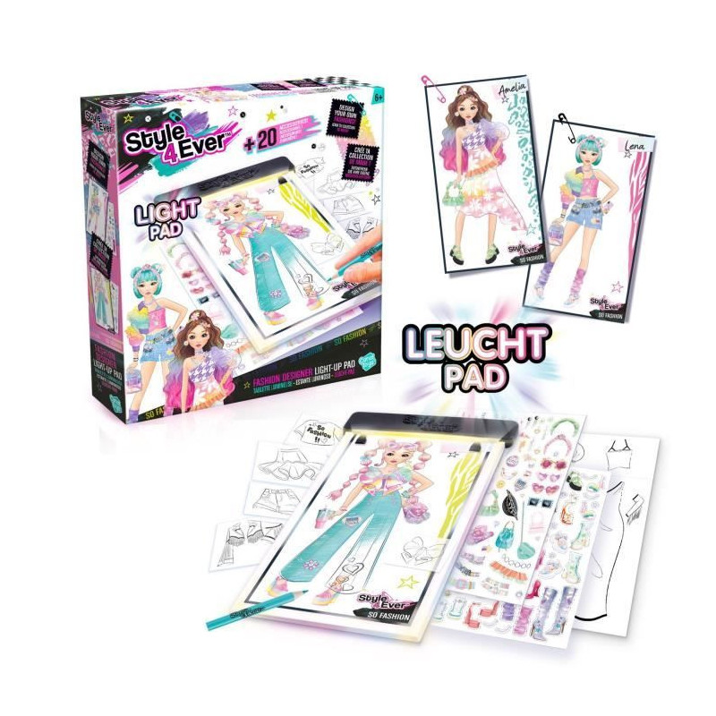 Canal Toys - STYLE 4 EVER - Fashion designer Light tablet - OFG 320