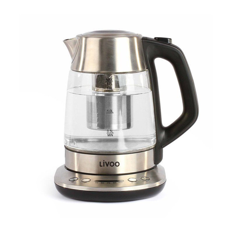 Livoo Dod165 Theiere - Electric kettle - Wireless - Gray