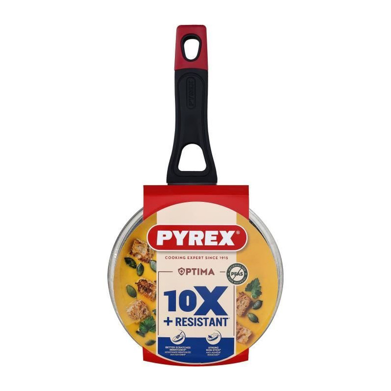 Casserole + lid - PYREX - 1455030 - Non-stick - 16 cm - PFAS-free