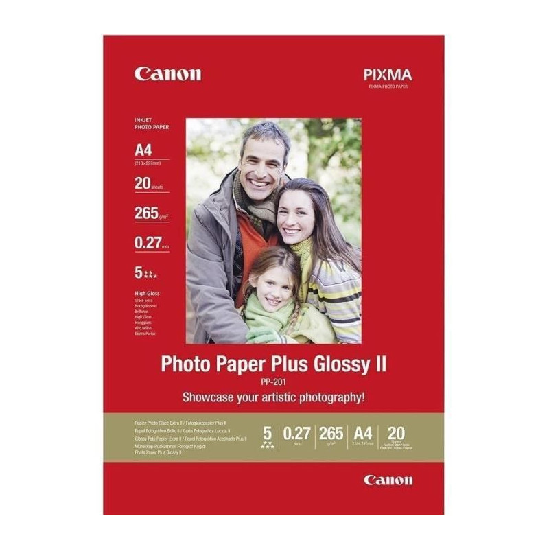 Canon PP-201 20 sheets A4 275g