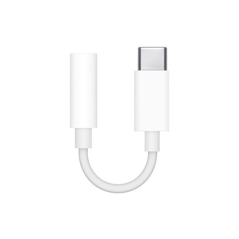 Adapter - APPLE - MW2Q3ZM/A - USB-C to Jack 3.5 - White - 0.09 kg