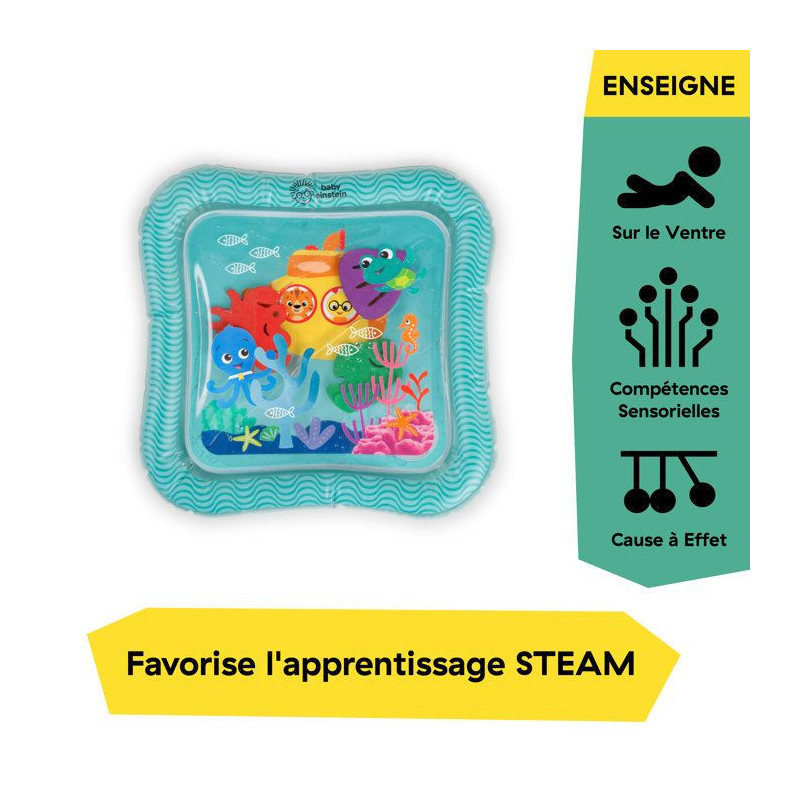 BABY EINSTEIN Ocean Explorers Sensory Discovery Water Mat - 0 to 36 mo