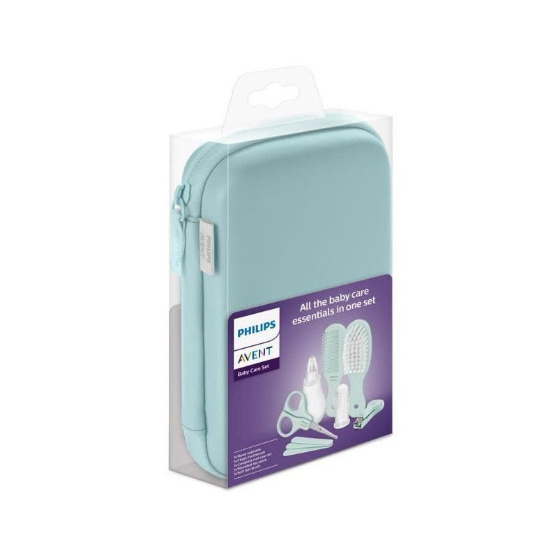 Philips Avent Baby Care Kit, Nail Clippers, Scissors, 3 Files, Comb, H