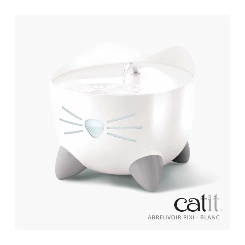 CAT IT Automatic Cat Water Fountain - 2.5 L - White