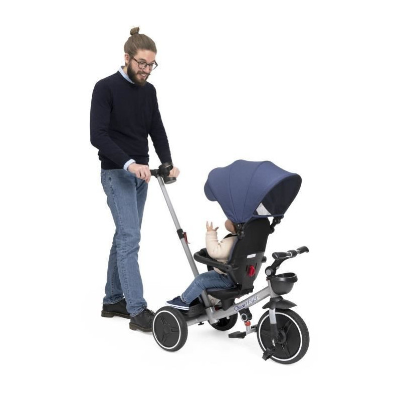 4-in-1 Tricycle - CHICCO - Foldable - Black - From 6 months