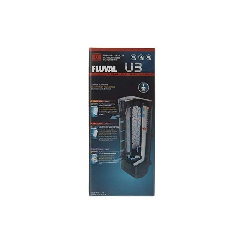 Inner Filter U3 Max Flow 600 L / H Aquarium