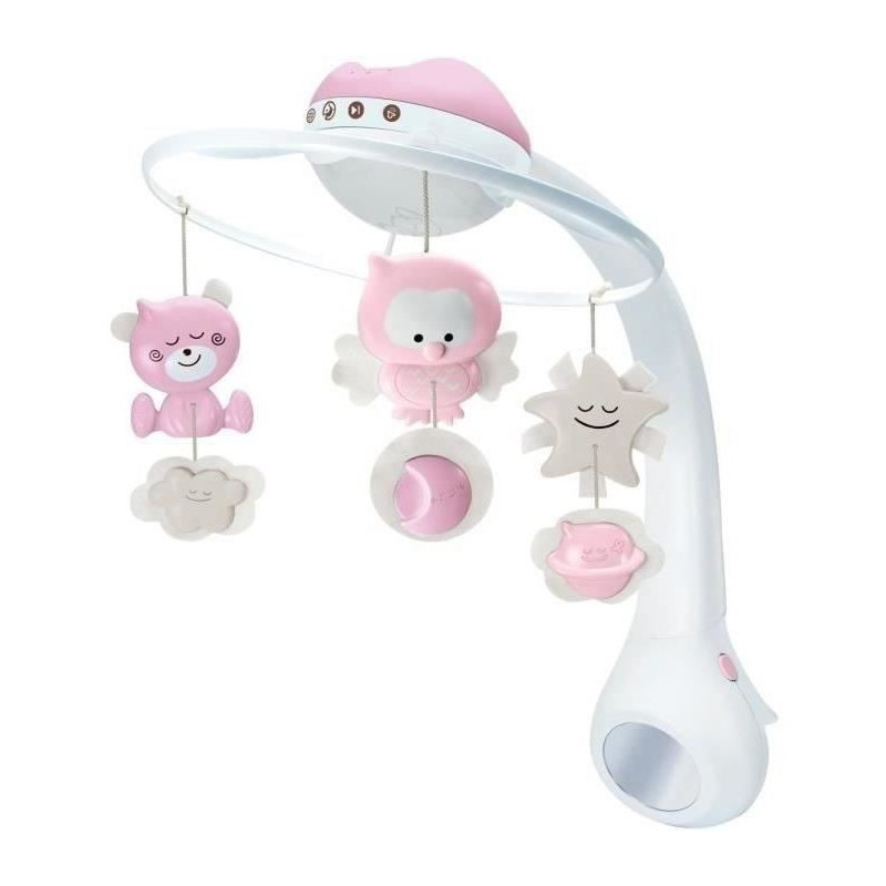 Musical mobile and projector - INFANTINO - Sweet Night 3-in-1 - Pink