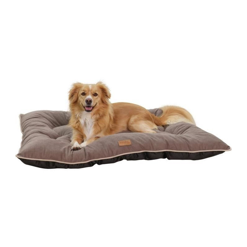 KERBL - Fabric floor mattress L - 100 x 75 cm - Cushion - BENNO - Brow