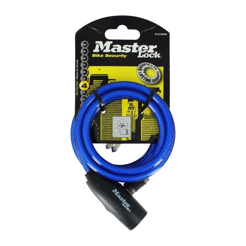 MASTER LOCK Cable lock - 1.8 m