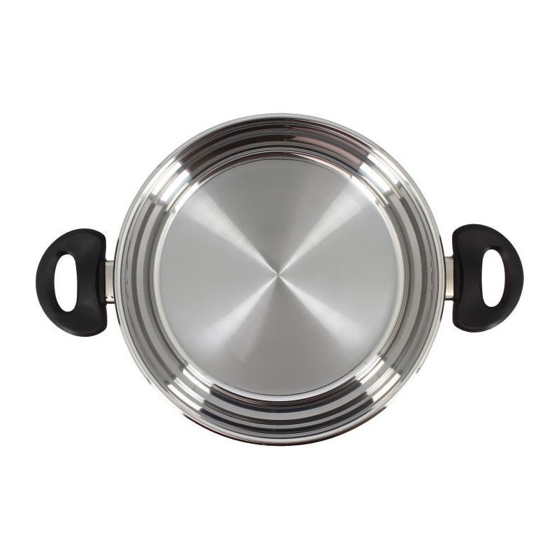Dutch oven - MENASTYL - 6020256 - Stainless steel - 24 cm - Suitable f