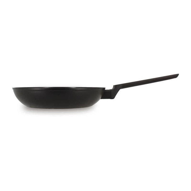 Frying pan - MENASTYL - 6020636 - Forged aluminum - 24 cm - Black - Su