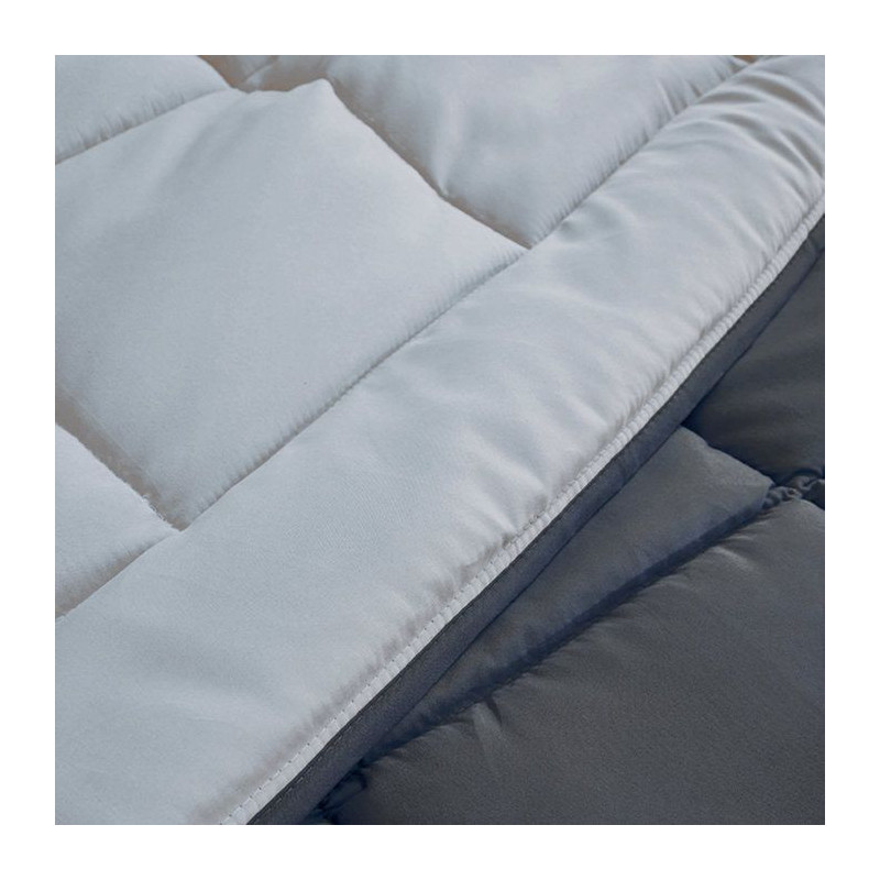 HUDSON Légere microfiber duvet 200g/m² 140x200cm steel & silver
