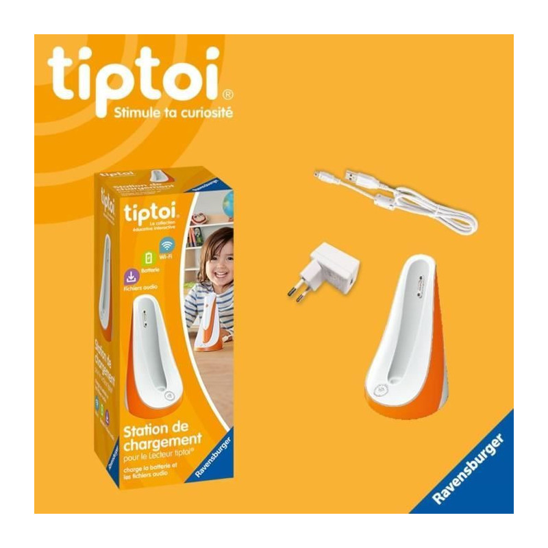Ravensburger-tiptoi Charging station-4005556001798-From 3 years