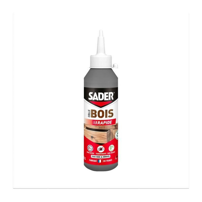 SADER Glue Wood Quick Shot - Bottle 250g