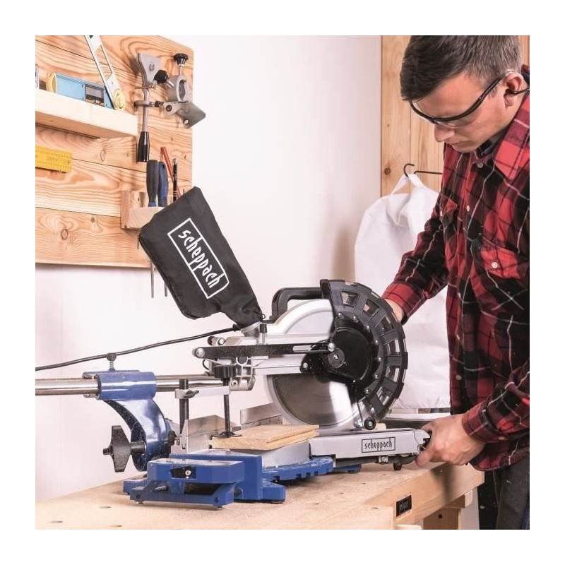 Scheppach HM254 Radial miter saw - 2000W - 50Hz - 255mm
